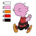 Snoopy Charlie Brown 17 Embroidery Design